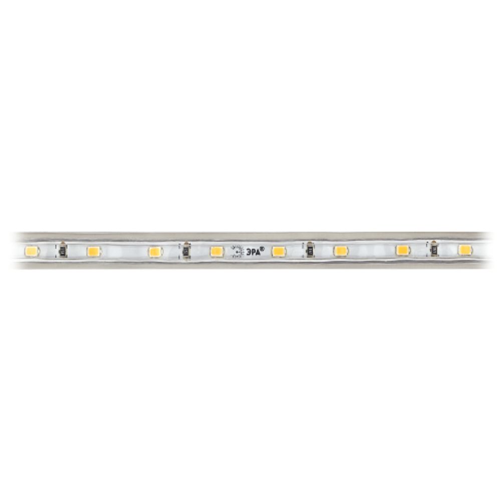 Светодиодная лента ЭРА LS2835-4,8-60-220-2700К-IP67-20m теплый белый | Светодиодные ленты 220В и аксессуары