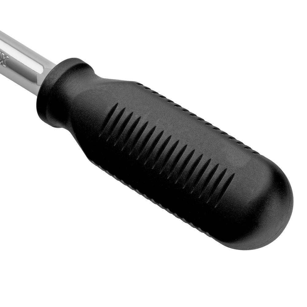 Ключ-трещотка 1/2", 45 зубьев, с быстрым сбросом, CrV, хром Сибртех