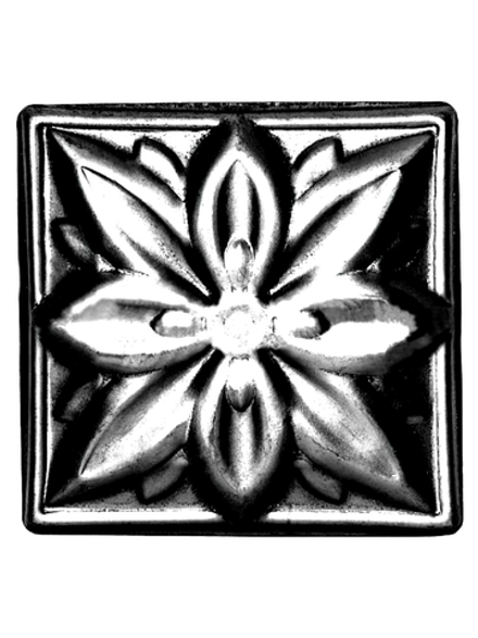 Накладка сталь диаметр 100 мм, толщина металла 1 мм.