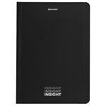 Блокнот с резинкой в клетку 96 л., А5 (145х203 мм), твердая обложка, BRAUBERG, "Insight", 113723