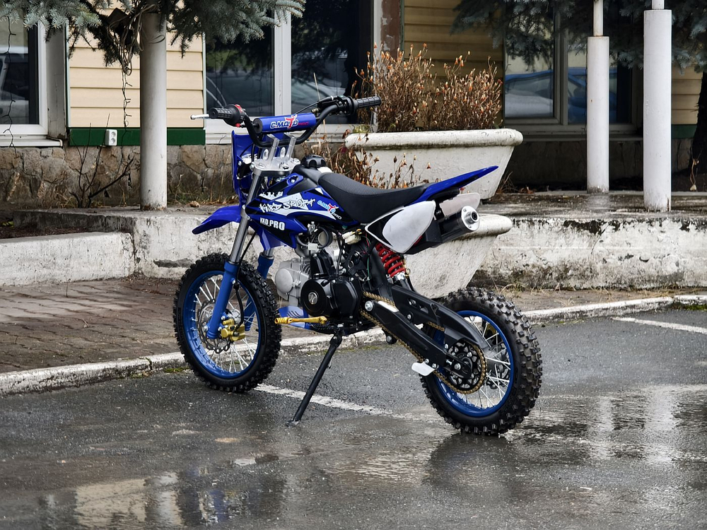 Комплект запчастей (Машинокомплект) для сборки питбайка C.MOTO KXD 607 синий