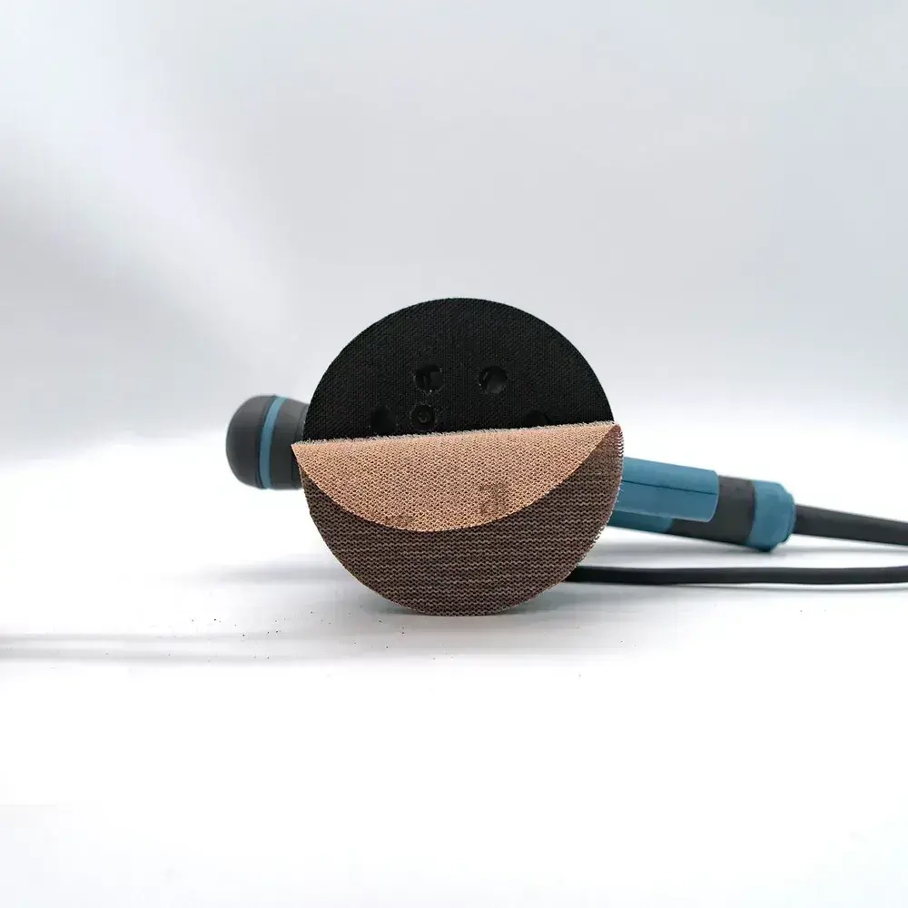 Круг шлифовальный сетчатый 125 мм, P60, на липучке, RIF Platoflex, 5 штук