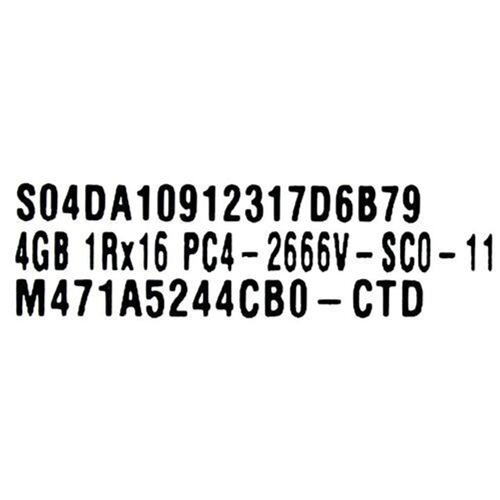 Модуль памяти Original SAMSUNG DDR4 SODIMM 4Gb PC4-21300