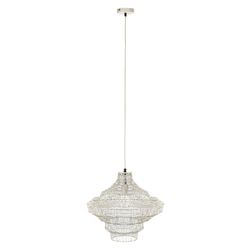 Светильник подвесной Vinger, Ø45х50 см, бежевый