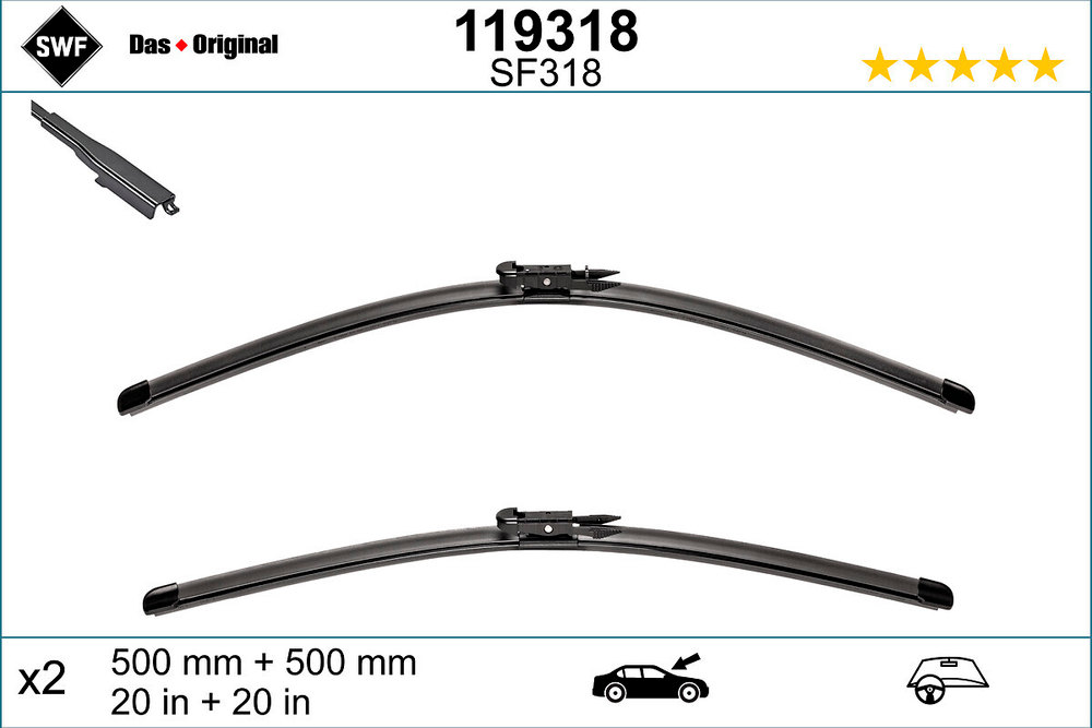 SWF - 119318-SWF - Wiper Blade