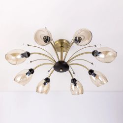 Citilux Комета CL108185 Люстра потолочная Бронза Венге