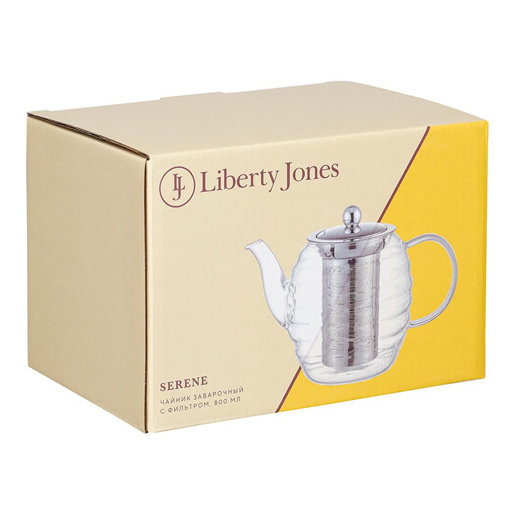 Чайник заварочный с фильтром Serene, 800 мл