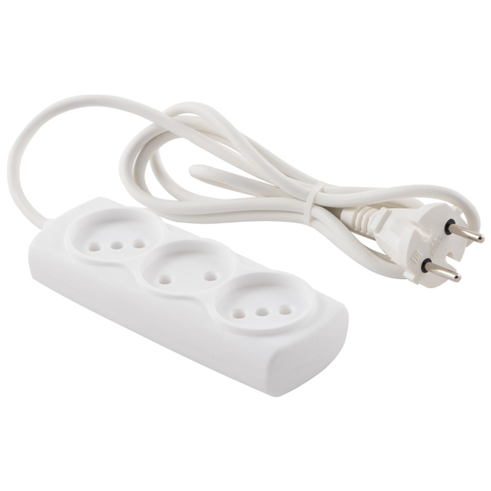 Удлинитель Engy "Премиум" 1.7м/3роз (ПВС 2х0.75)