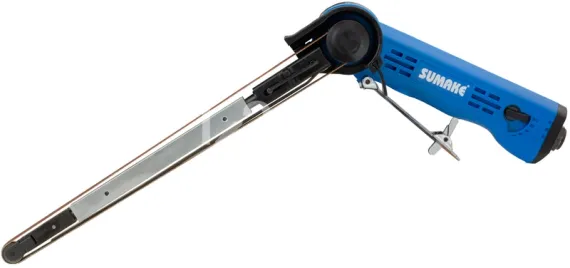 Пневматическая ленточная шлифовальная машина Sumake ST-BS110C с лентами 13x610 мм