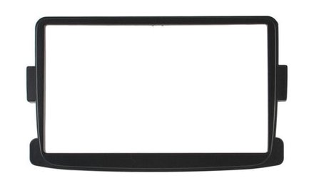 Комплект рамки с разъёмами 7"+can Duster, Logan, Sandero, Captur, X-Ray овал (штатный подрулевой джойстик) - Car-Smart 7088H7B