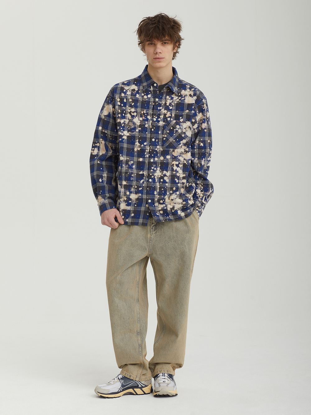 Мужские Джинсы Two Tucked Hairy Denim