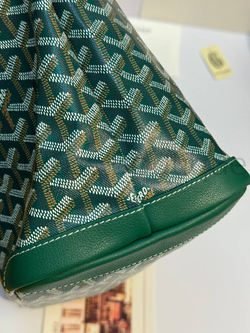 Сумка шоппер зеленая Artois PM Maison Goyard