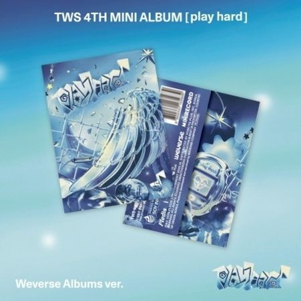 Альбом TWS - PLAY HARD 4th Mini Album WVS ALBUMS Version
