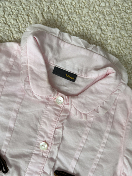 Хлопковая блузка Fendi, 62