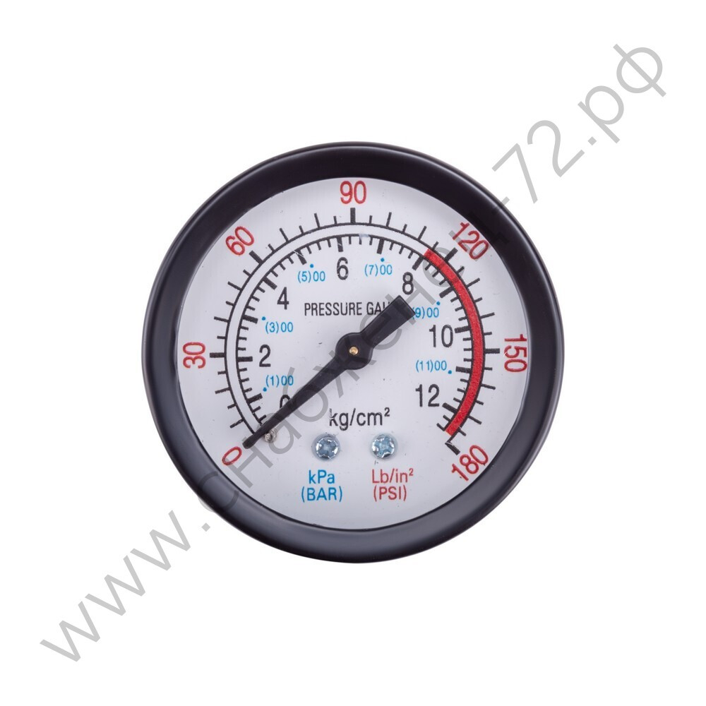 Манометр 50 мм, 12,5 бар 1/4 M AERO