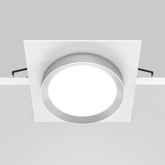 Встраиваемый светильник Maytoni Hoop DL086-GX53-SQ-WS
