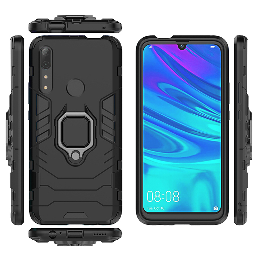 Противоударный чехол с кольцом Panther Case для Huawei P Smart Z