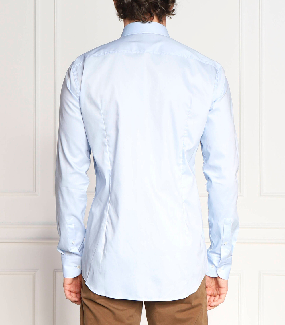 рубашка h-hank-kent-c1-214 BOSS BLACK - голубой(50479922)