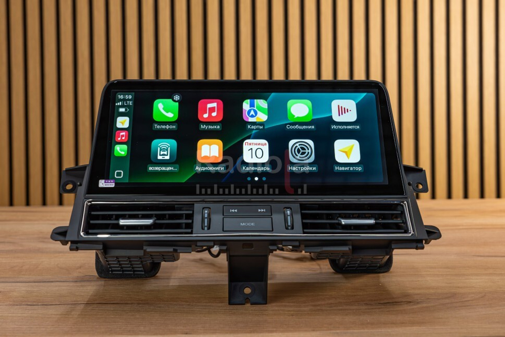 Магнитола с беспроводной зарядкой для Nissan Patrol Y62 2010-2015 - Radiola RDL-Patrol монитор 12.3" на Android 12, 6Гб+128Гб, CarPlay, SIM-слот