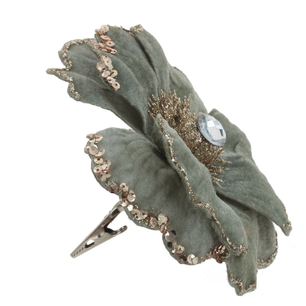 GAEM Изделие декоративное "Цветок" (на клипсе), L15 W15 H9 см