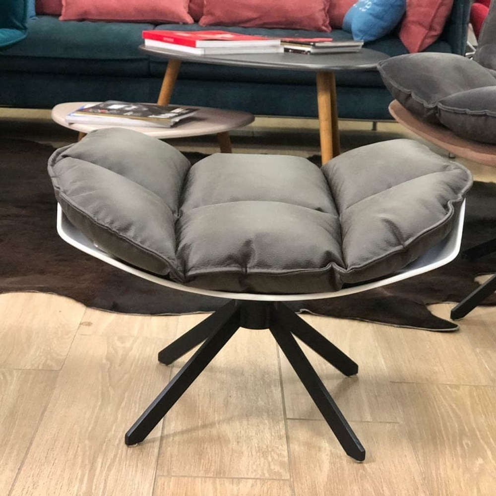 Банкетка DC-1565F(F2) коричневый HE510-24B/ноги металл