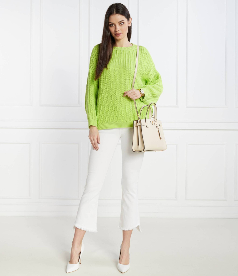 Свитер MAGLIA Liviana Conti - лимонный(F4SB55)