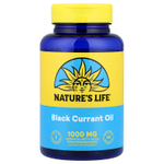 Nature's Life, Масло черной смородины, 1000 мг, 60 мягких таблеток