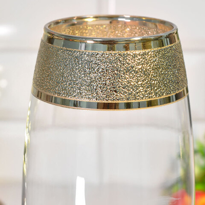 Ваза для цветов "Золотой карат" 26см