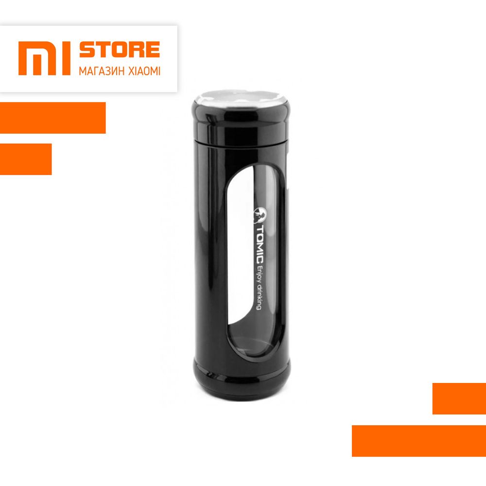 Термокружка Xiaomi Tomic Creative Plastic Cup 350 ml Black