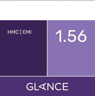 Линза для очков Glance 1.56 HMC/EMI (астигматические)