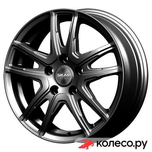 Сидней 6x16/5*110 D63.35 ET45 Графит