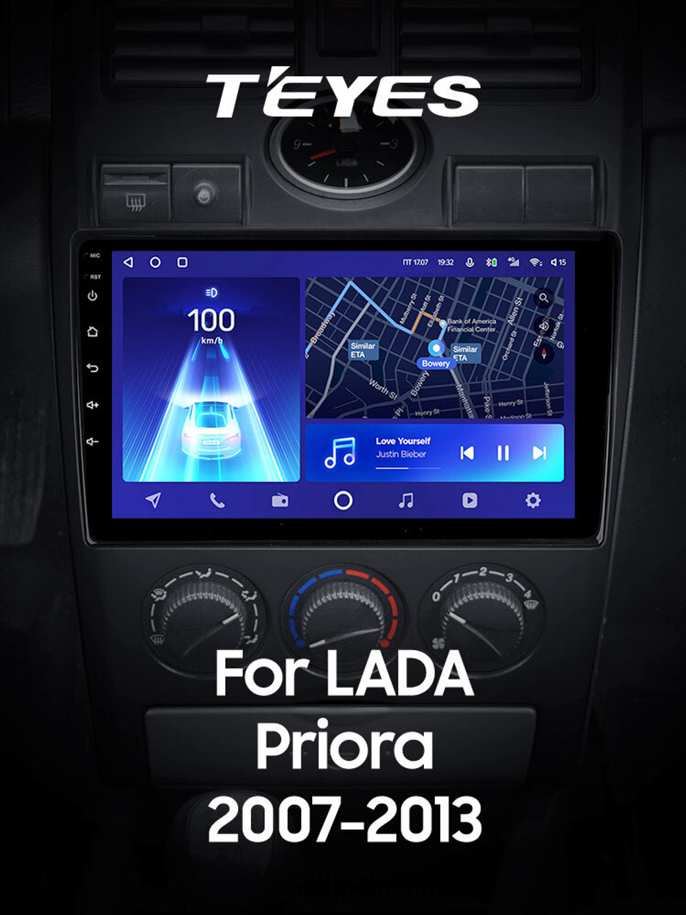 Teyes CC2 Plus 9"для LADA Priora 2007-2013