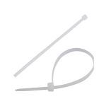 Хомут-стяжка Park, нейлон, 4,8 x 200 мм, 100 шт, белый, 217649