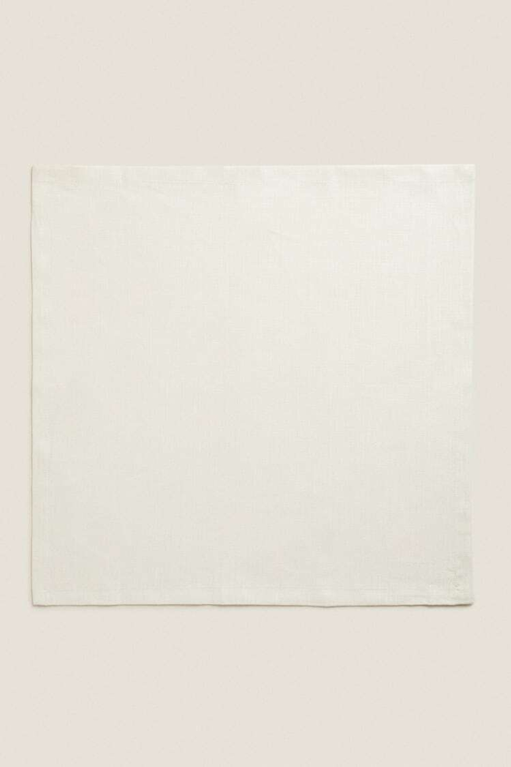 ZARA HOME БАЗОВАЯ ЛЬНЯНАЯ САЛФЕТКА (УПАКОВКА ИЗ 2 ШТУК), СЕРЫЙ/БЕЖЕВЫЙ