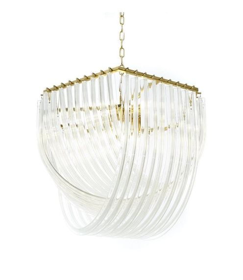 Подвесная люстра Lumina Deco Weddini LDP 6001-600 GD+CL