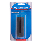 KING TONY (9AJ3222) Головка для кислородных датчиков 3/8", 22 мм, разрезная, глубокая