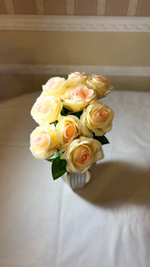 45 см розы желтые