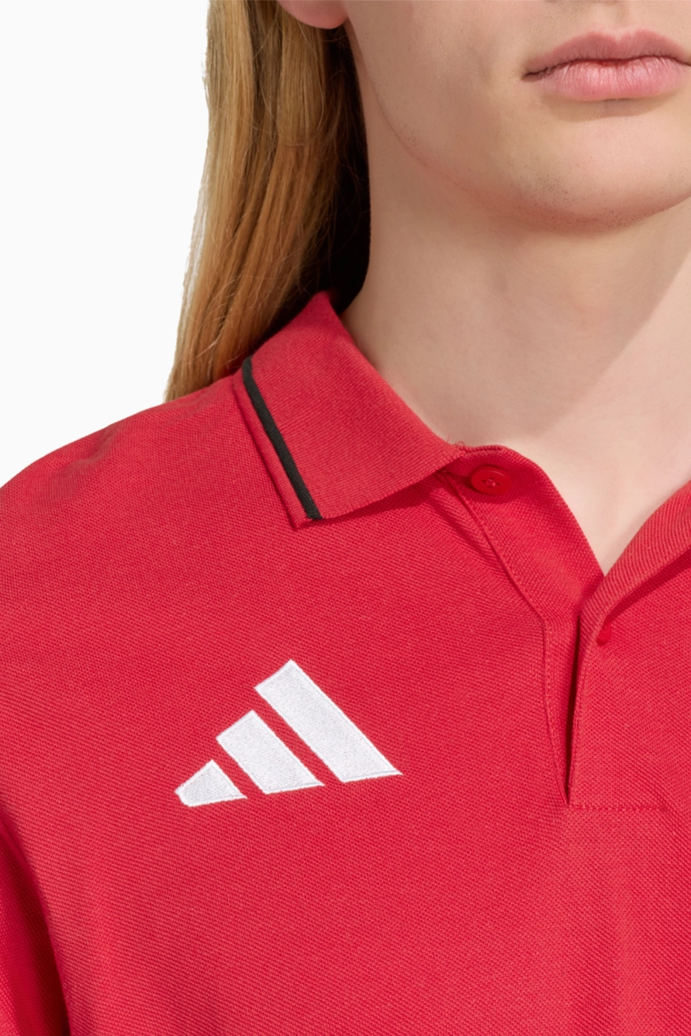 Футболка adidas Manchester United 26/27 DNA Polo - красный