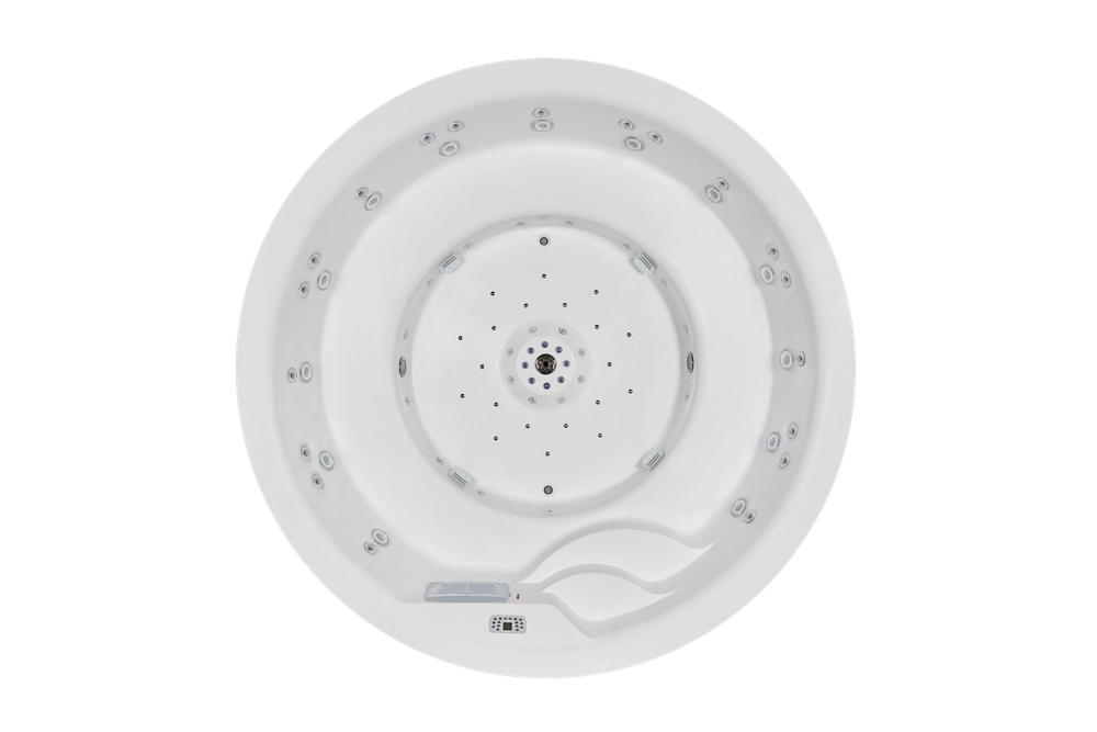 Большой круглый спа-бассейн Victoria Star VS-PC304 для круглогодичного использования