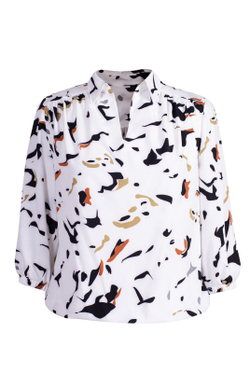 Блузка женская 4511АП, Абстракция #176Абб094511АП