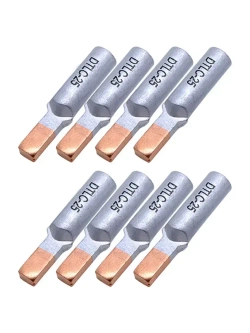 Наконечник штыревой (НШАМ 25-14) алюмо-медный, кабельный наконечник 25мм2 8шт.