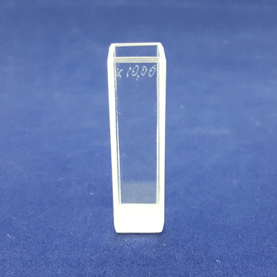 Кювета l= 10х10х45мм, V= 4мл, кварц, (д/флуориметров), шт.