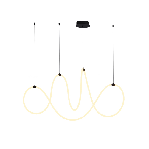 Подвесной светодиодный светильник Arte Lamp KLIMT A2850SP-80BK