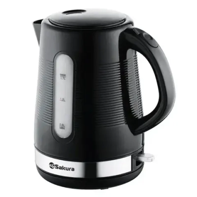 Чайник электр SA-2343BK (1.7) черн д