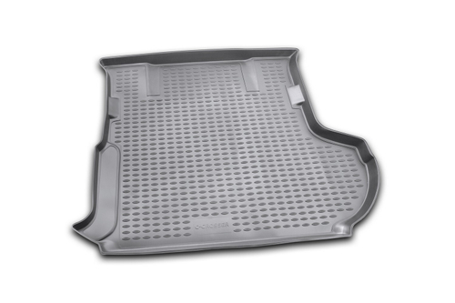 Коврик в багажник для MITSUBISHI Outlander XL, с сабв. 2005-2010, 2010-2012, кроссовер (полиуретан, серый) арт.NLC.35.14.S13G