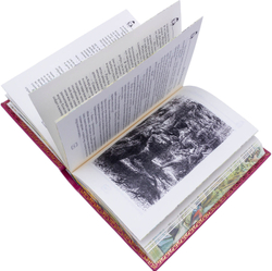 Купер Дж. Ф. "Последний из могикан". Подарочная книга в кожаном переплете