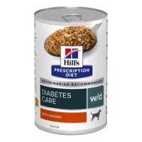 Ветеринарный влажный корм для собак Hill`s Prescription Diet w/d, лечение диабета, колитов, запоров, контроль веса, с курицей