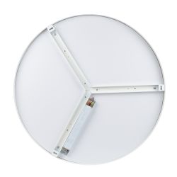 ULO-K40A 90W-4000К-R80 IP40 WHITE Светильник светодиодный накладной. Белый свет 4000K. Диаметр 800мм. Корпус белый. ТМ Uniel