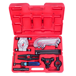 МАСТАК (104-19010C) Набор съемников подшипников с гидравлическим усилителем 10 т, кейс, 17 предметов