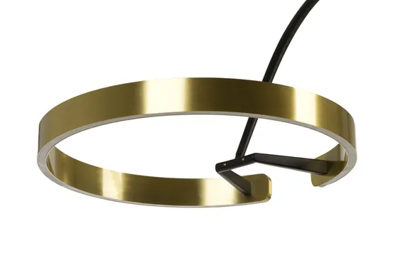 Торшер Adriana 220х240 см, черный с золотом